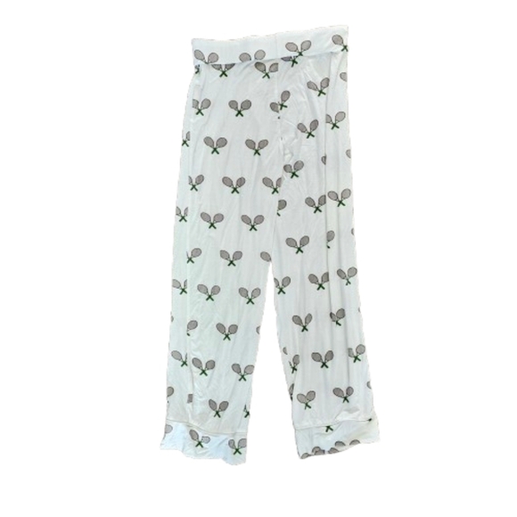 Toss Designs Tennis Racket Pajama Pants - Picture 2 of 7